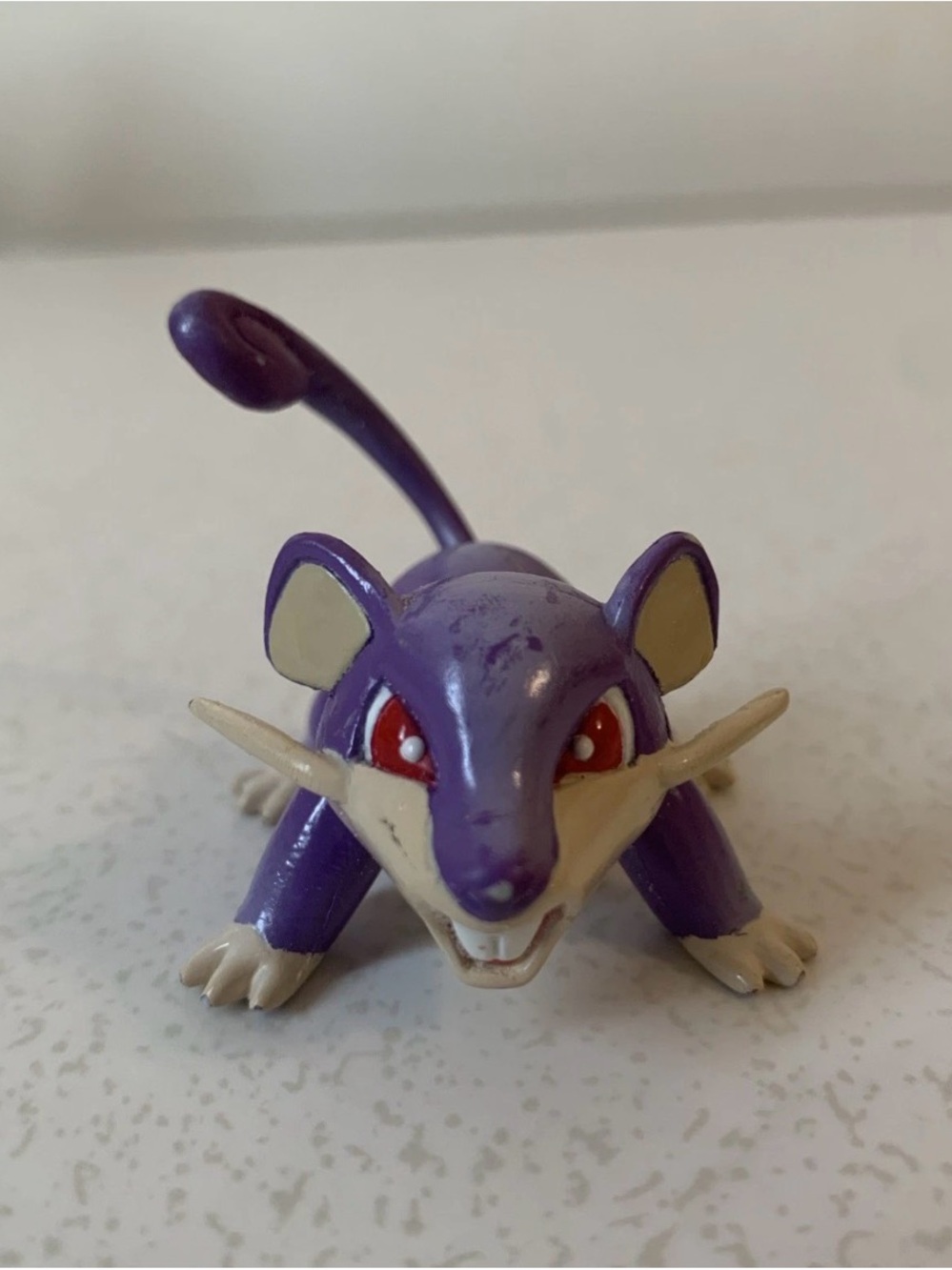 RATTATA Pokemon TOMY Nintendo 1.5inch Authentic Miniature Figure Figurine CGTSJ